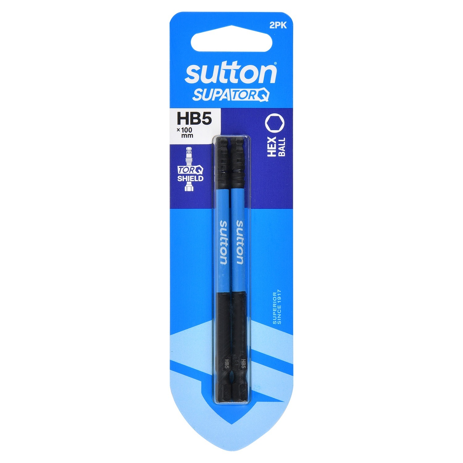 SupaTorq - Hex Ball Impact Screwdriver Bits